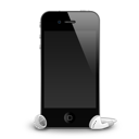 iphone 4G headphones shadow
